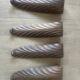 four decorative carved wooden objects