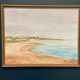 Original Swedish Oil on Canvas - "Côte" by Svan Öberg - Signed - Vintage and Framed - 49 x 38 cm (19.3" x 15")