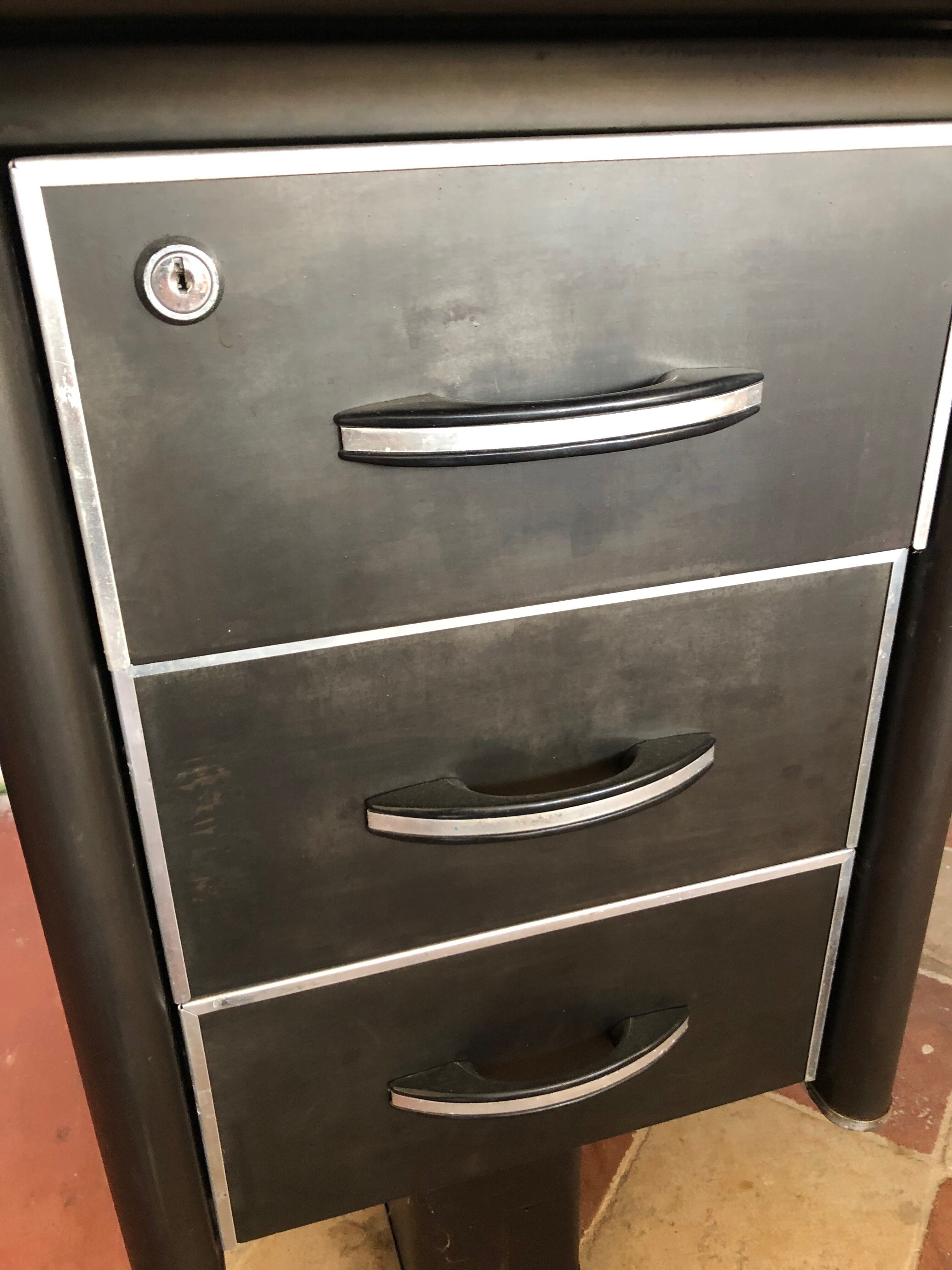 Renovated industrial desk 60s