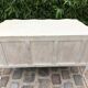 Commode blanche de style Louis XV