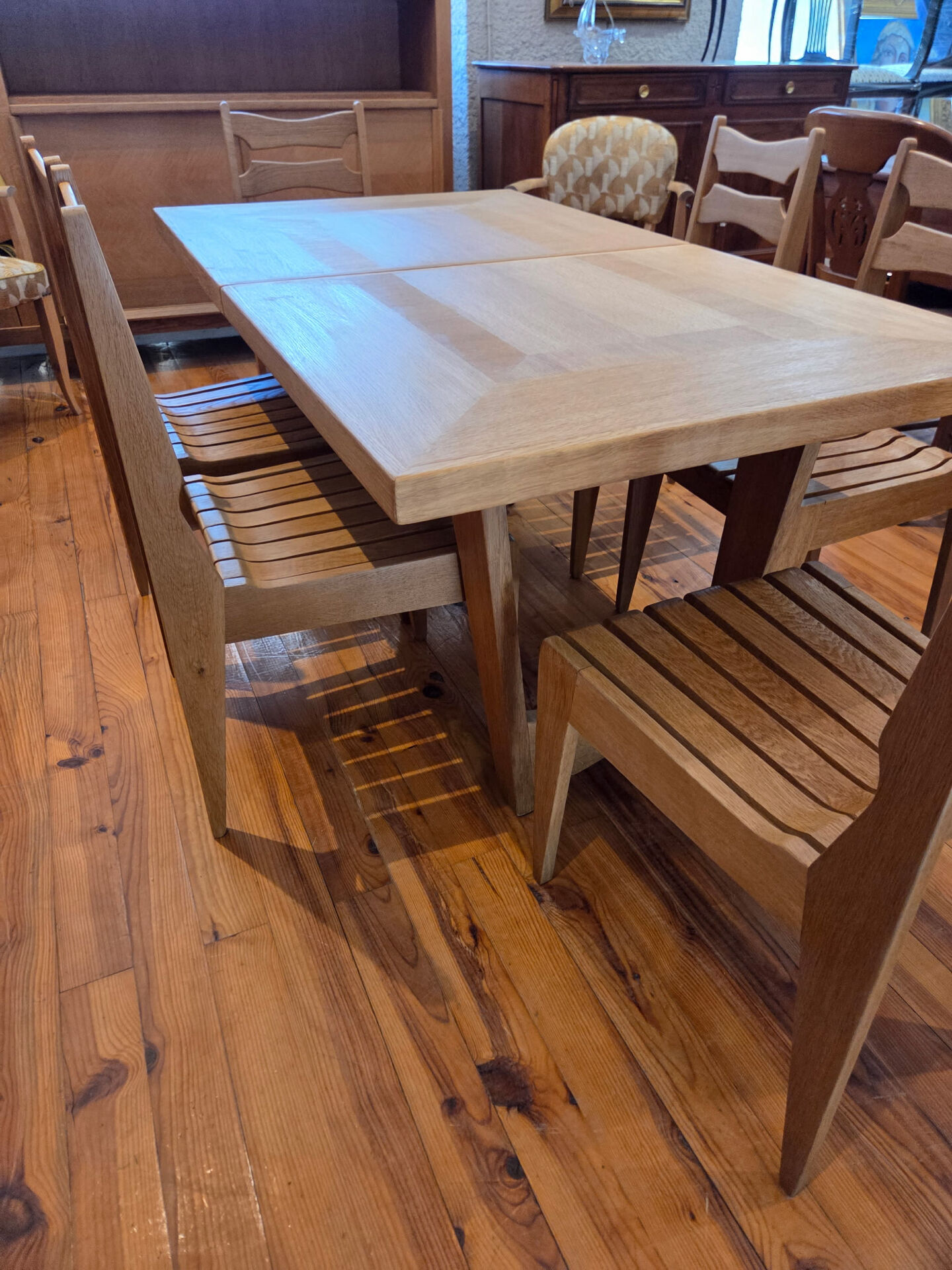 6 chaises Guillerme et Chambron