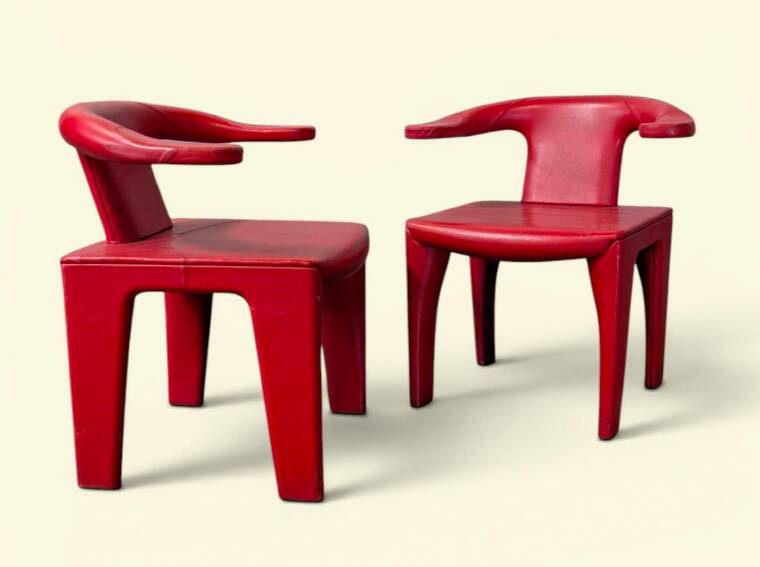 Paire de chaises Veronica pour CasasAfra & Tobia Scarpa