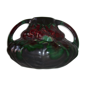vase art nouveau a décor