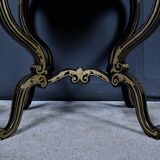 Painted wooden work table, Napoleon III period – mid 19th century