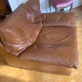 very comfortable leather armchair