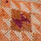 Brunt Orange Turkish Vintage Runner Rug, 85x388Cm