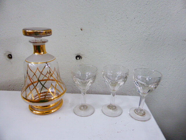 Service à liqueur art déco