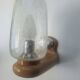 Pair of vintage bathroom wall lights from Germany in the 70s