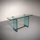 Table d'appoint Modèle T30 par Peter Ghyczy - design des années 1970