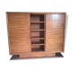 Vintage mahogany wardrobe from the years 50