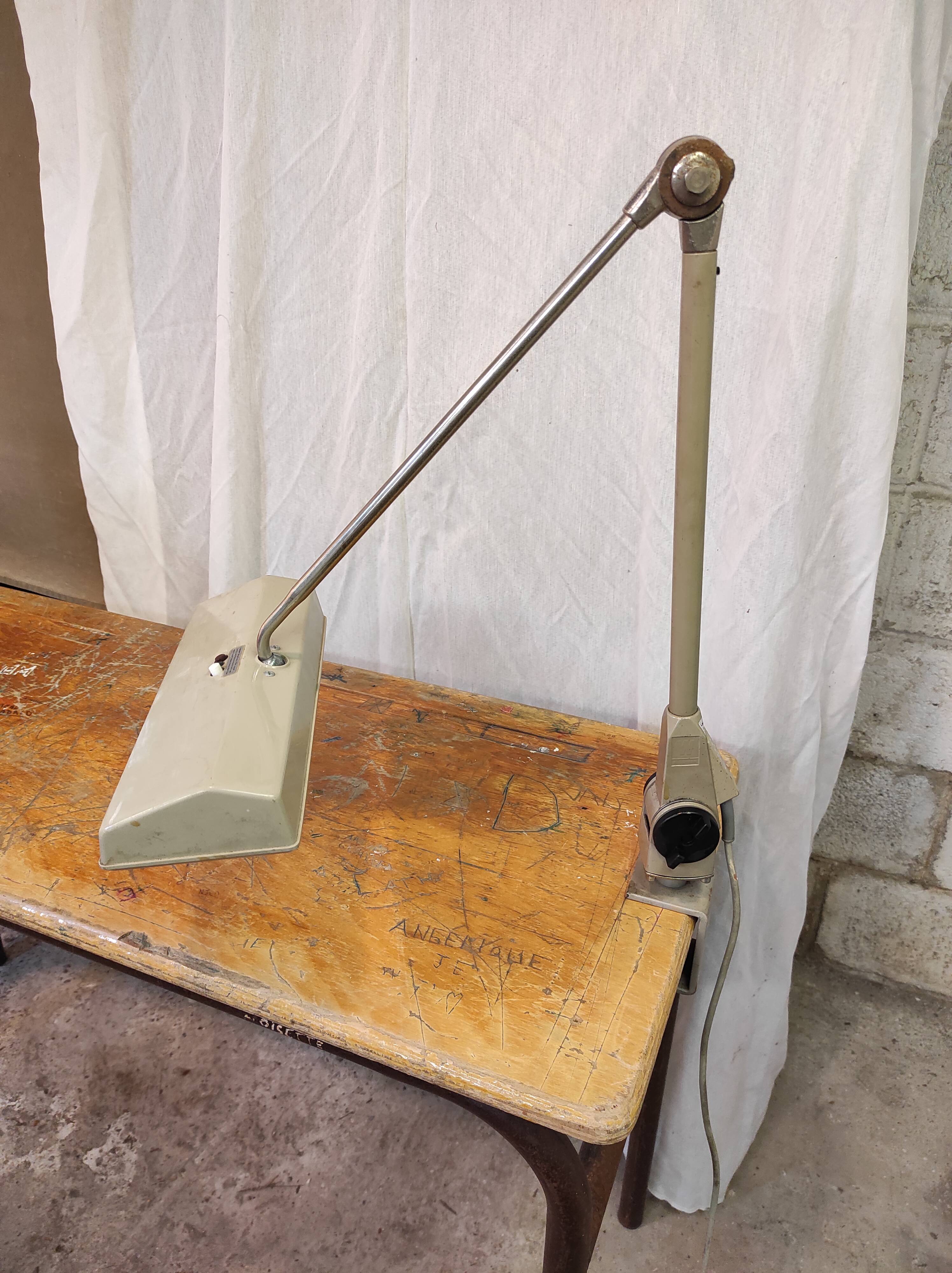 Architect's lamp by Wolfgang Tümpel for Waldmann Leuchten, 1970s