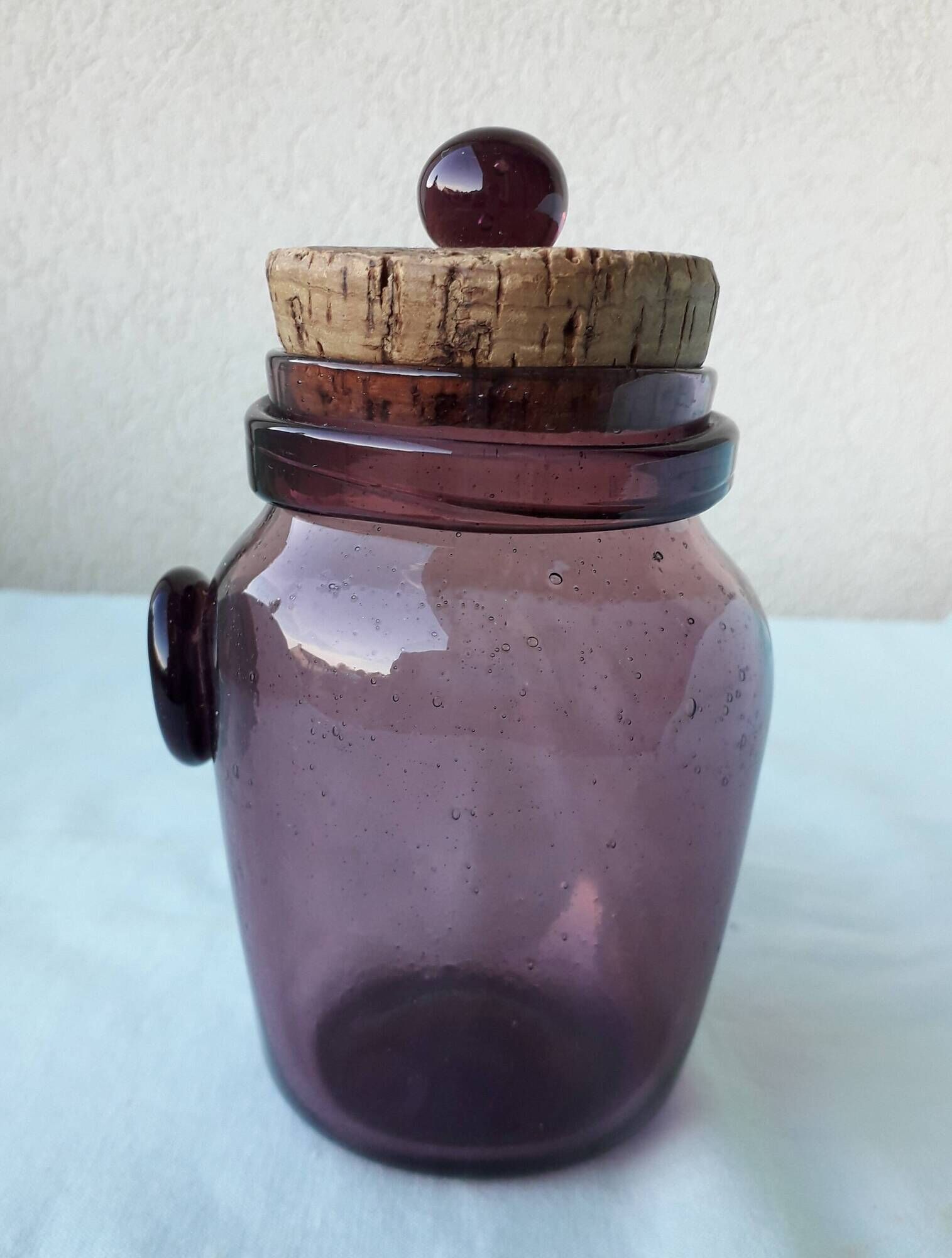 Bubble glass pot Biot