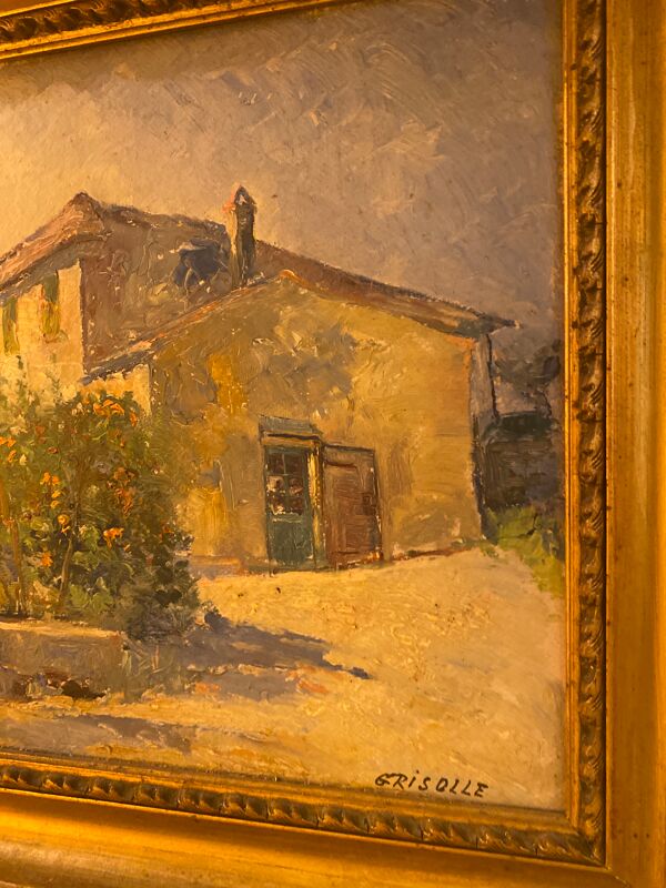 Tableau de ferme peintre provencal