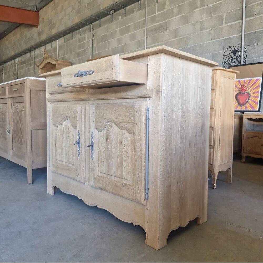 Reclaimed solid oak sideboard