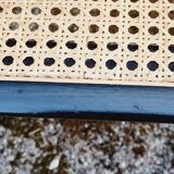 Armchair Cesca B64 black and wicker