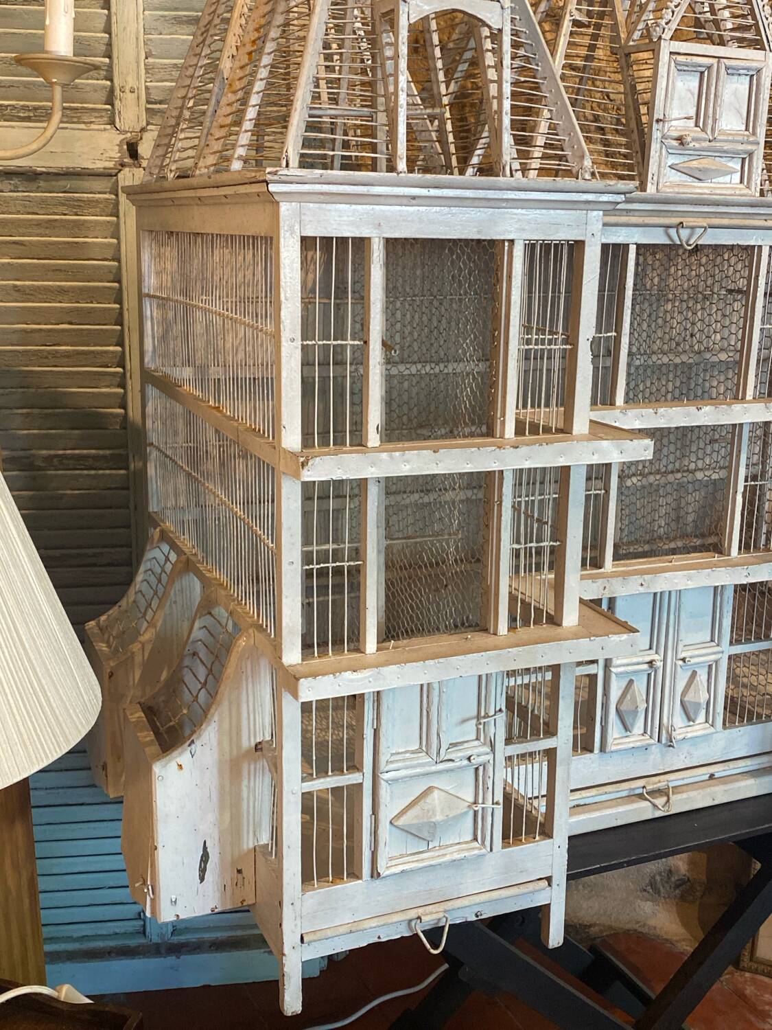 Large old cage