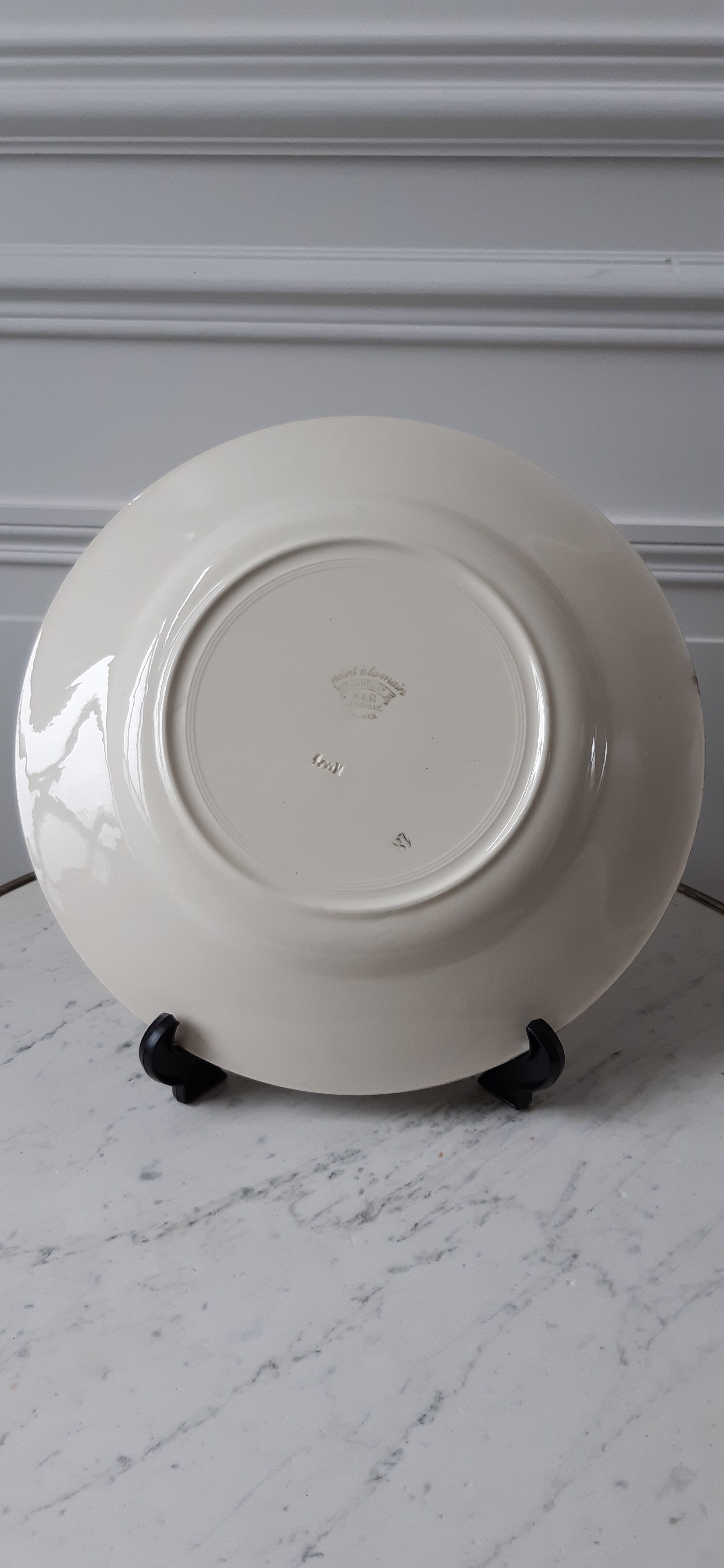 Dish Luneville model Chantilly