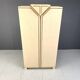 Vintage italian burl wood bar cabinet, 1970s