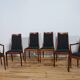 6 chaise en teck du milieu du siècle par Leslie Dandy pour G-Plan, Royaume-Uni,