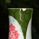 2 flowered vases St Amand early 20th century