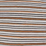 Oushak Vintage Stripe Hemp Rug sku 3683