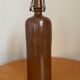 Bouteille en grès marron vintage