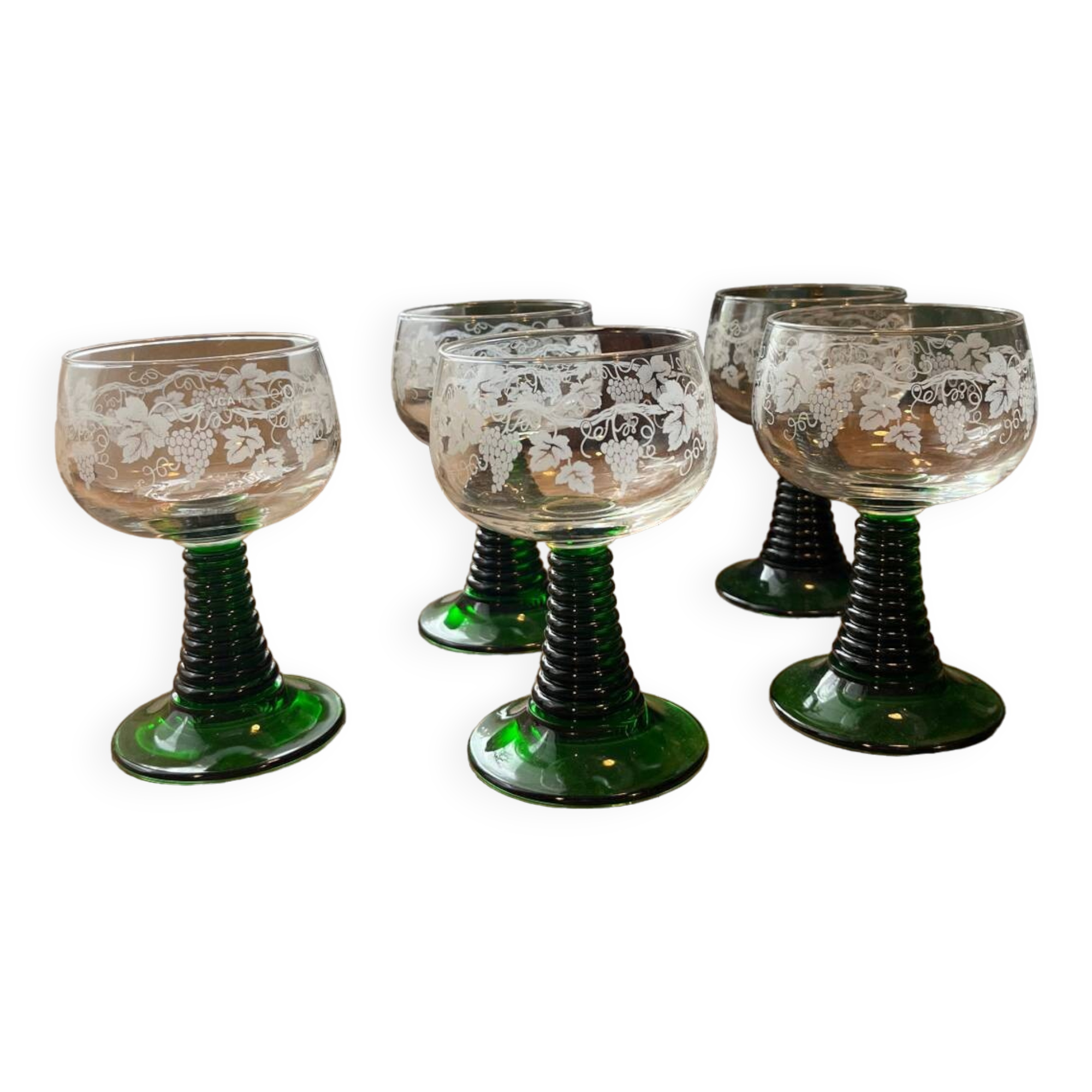 Vintage wine glasses