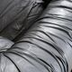 Vintage sofa by De Pas D’Urbino & Lomazzi in black leather for Dall’Oca, 19
