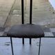 Set of 4 original Cattelan Italia 80's design dining room chairs