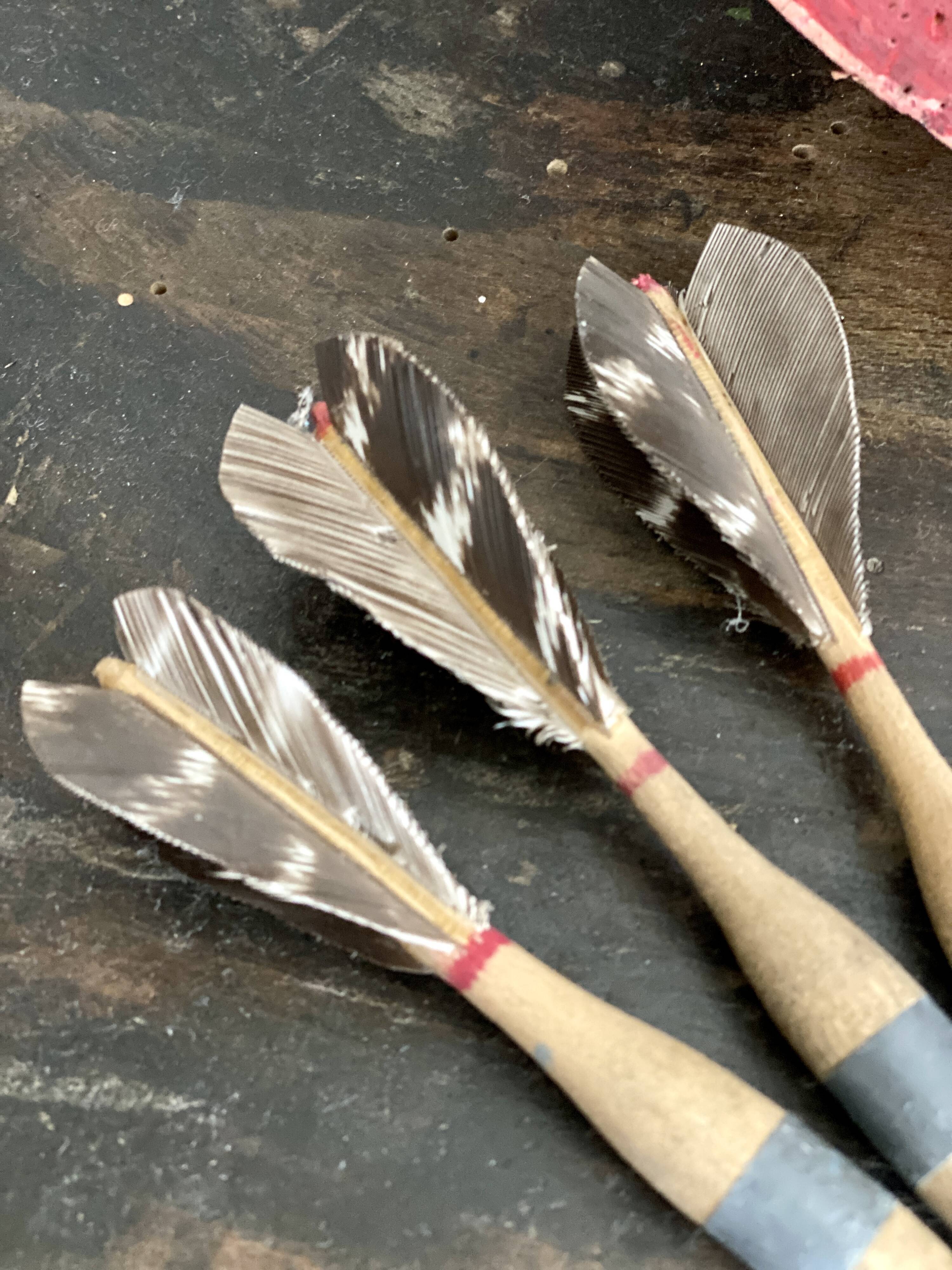 Old vintage darts game