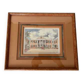 Lithographie de David Hamilton-Jones