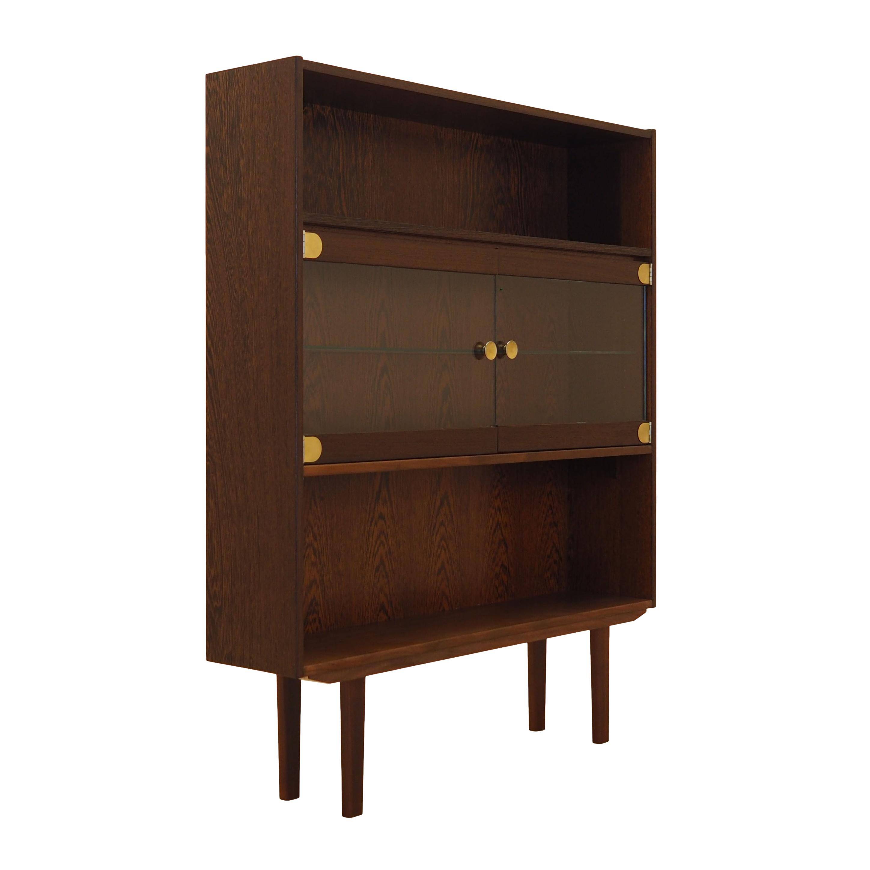 Bibliothèque en chêne, design danois, années 1970, fabriquée au Danemark