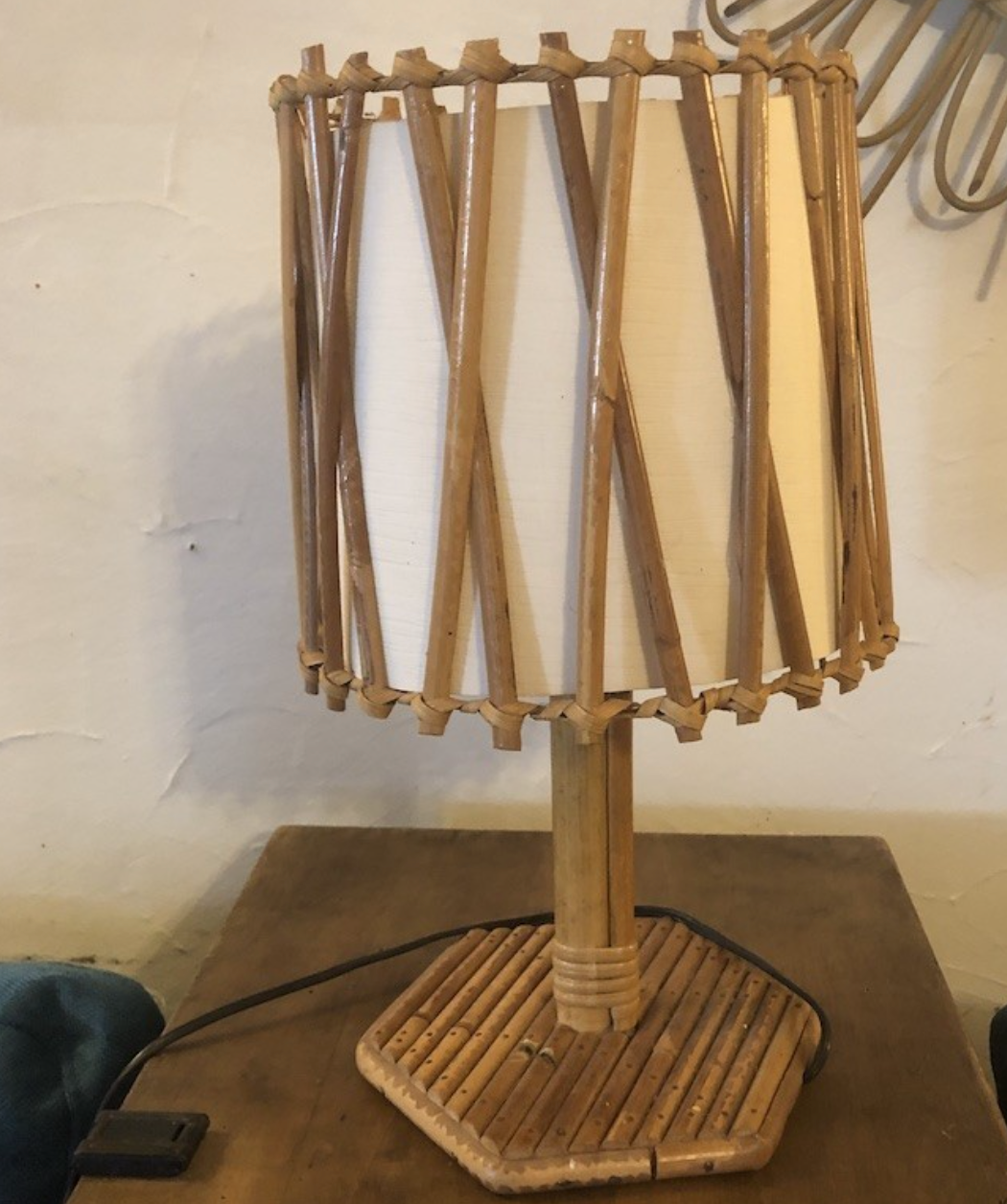 Vintage bedside lamp