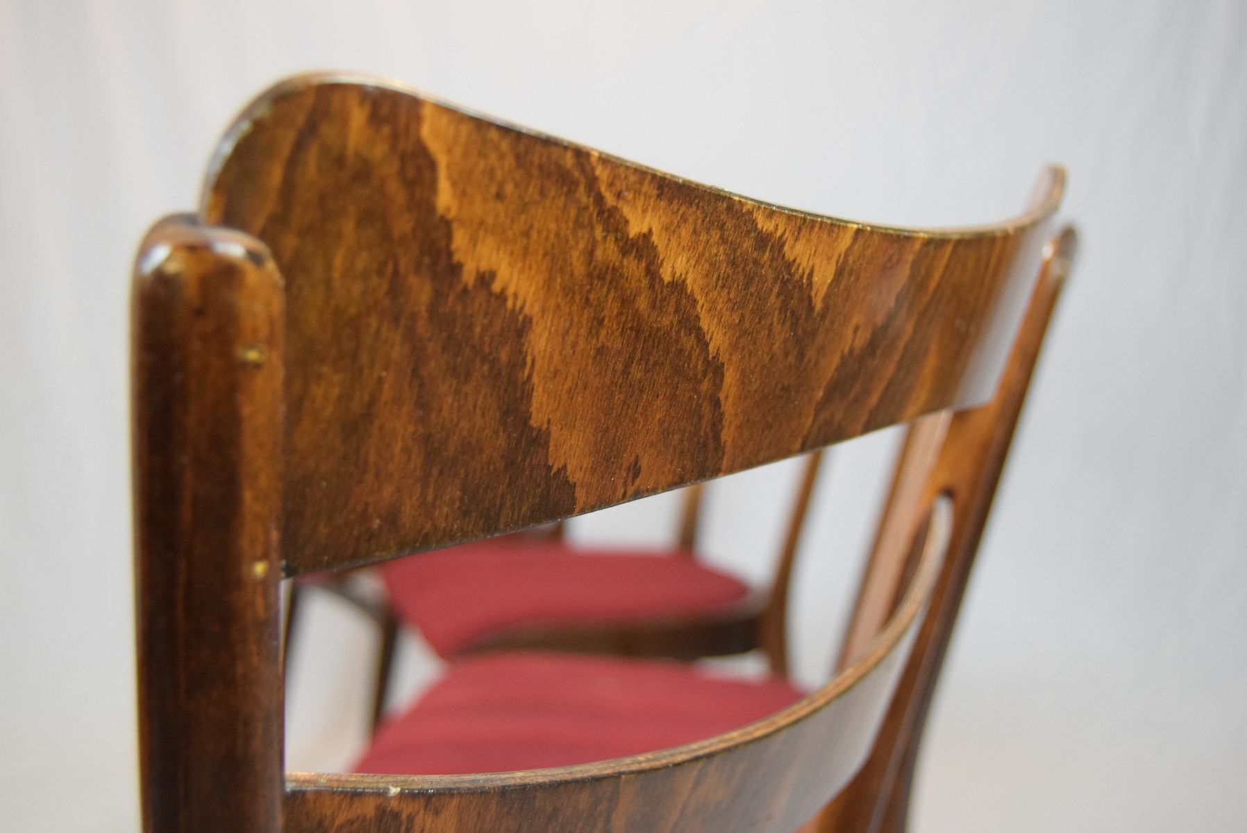 Table dining room in teak & four chairs 1960 s