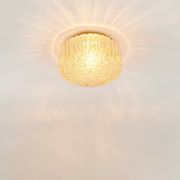 Mid-Century Amber Bubble Glass Wall Lights/Sconces by Helena Tynell for Limburg, 1970s