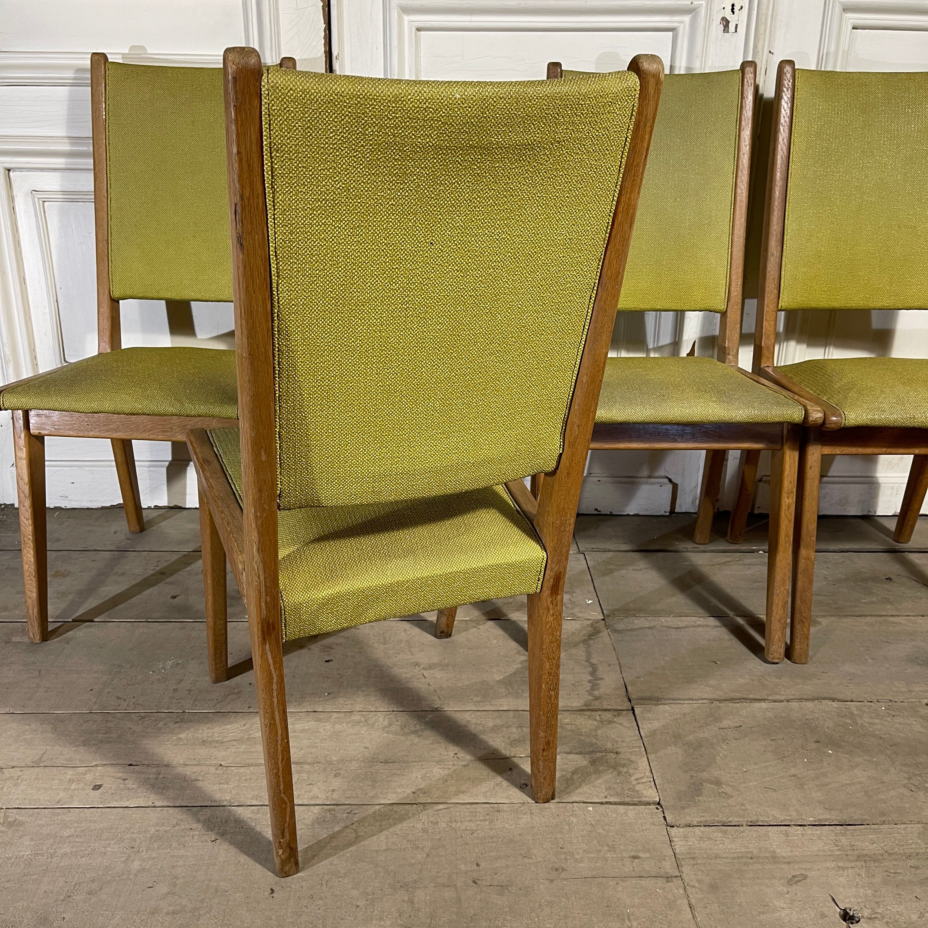 Série 4 chaises vintage