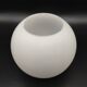 French vintage retro white glass replacement shade