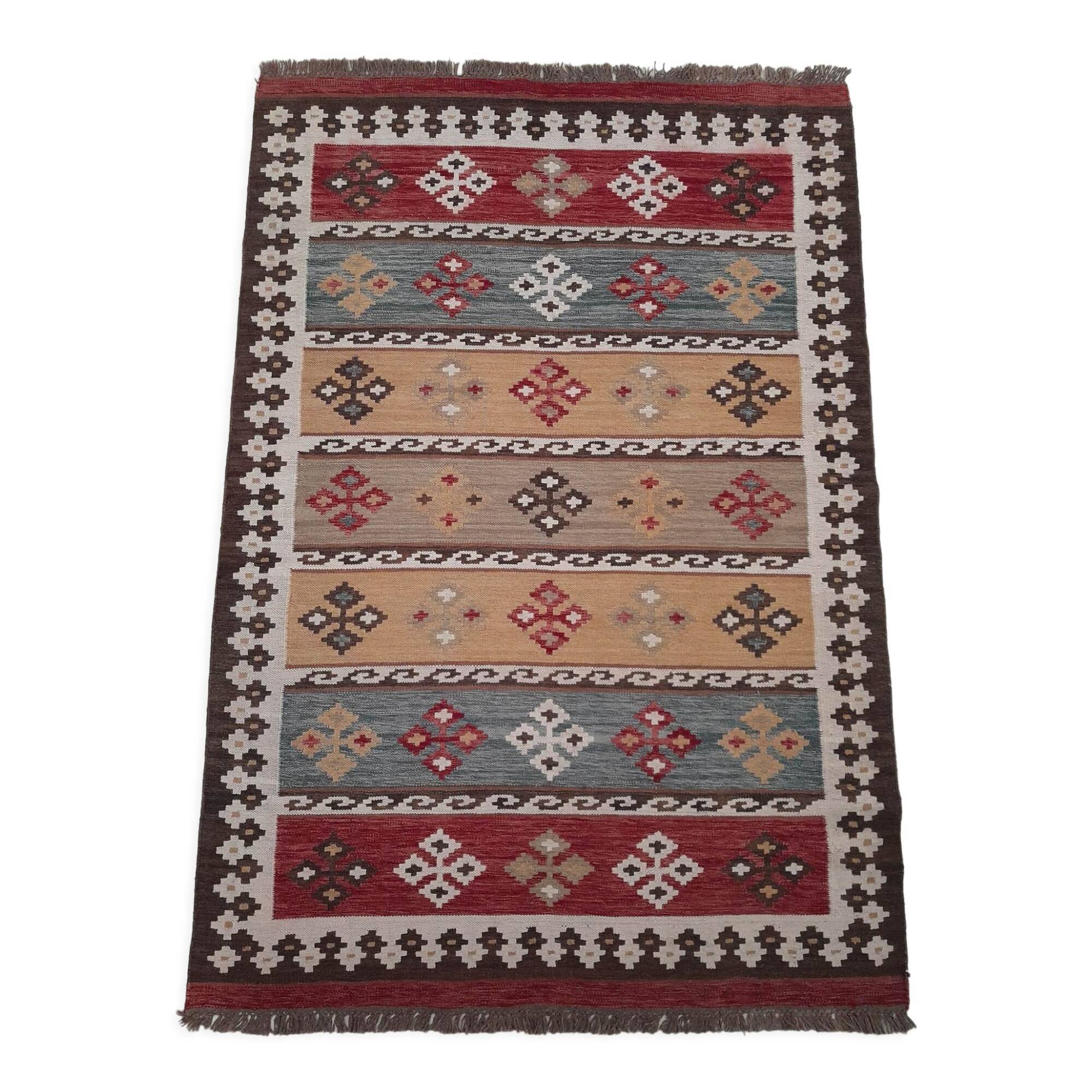 Tapis kilim kibak fait main 240x170cm