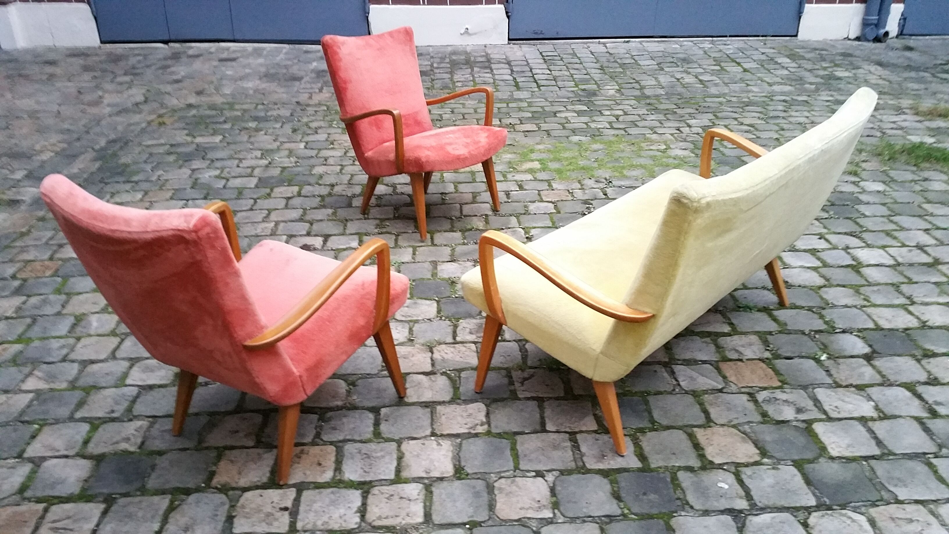 Walter Knoll Mid Century Arno Votteler Sofa Chair