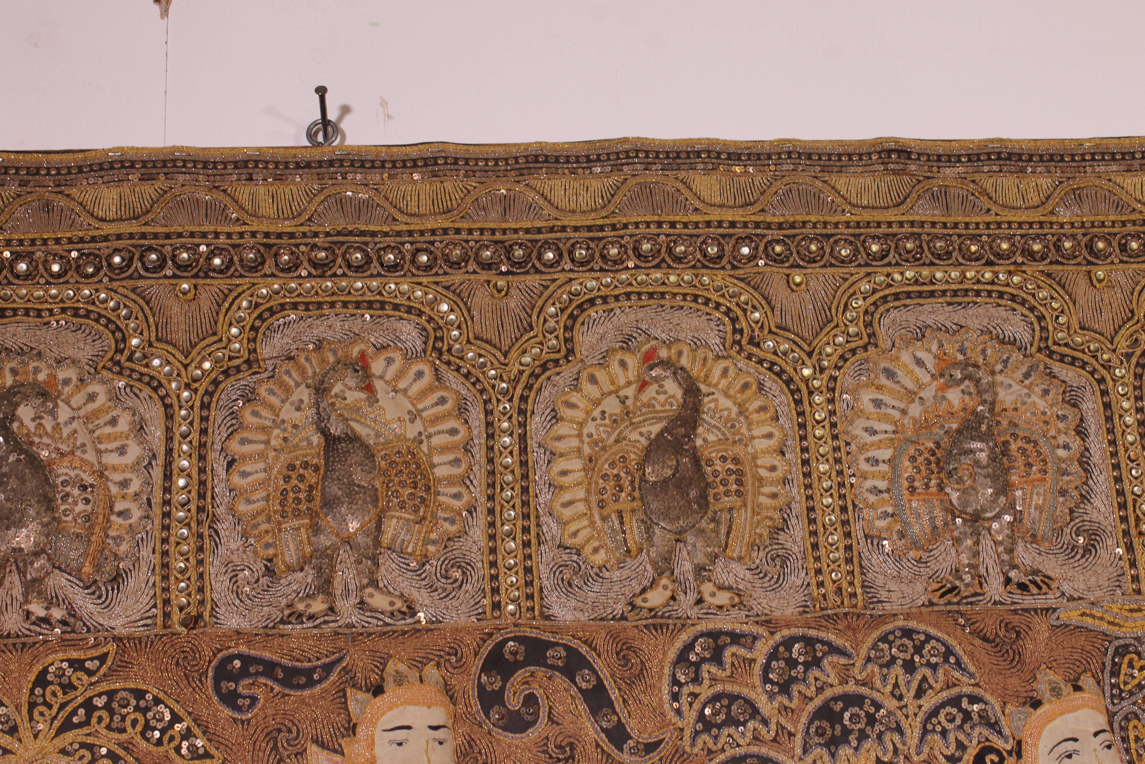 Broderie Thaïlandaise -19° Siècle