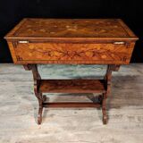 Louis XV Style Middle Side Table In Marquetry