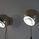 Pair of brass lamps 1970