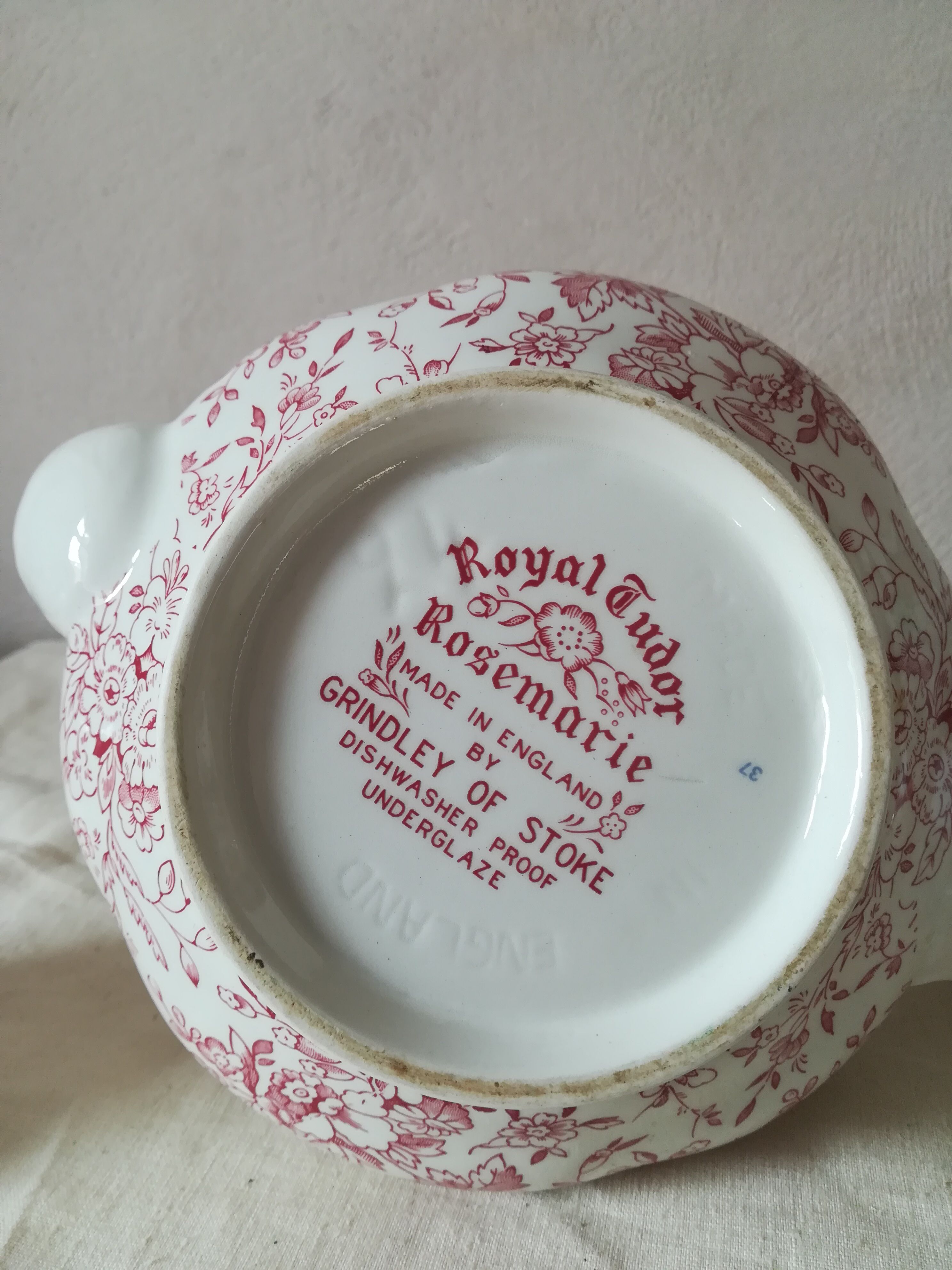 Royal tudor english teapot