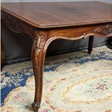 Regency dining table. Solid oak.