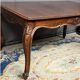 Regency dining table. Solid oak.