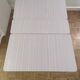 Table de cuisine pliable en formica gris et blanc