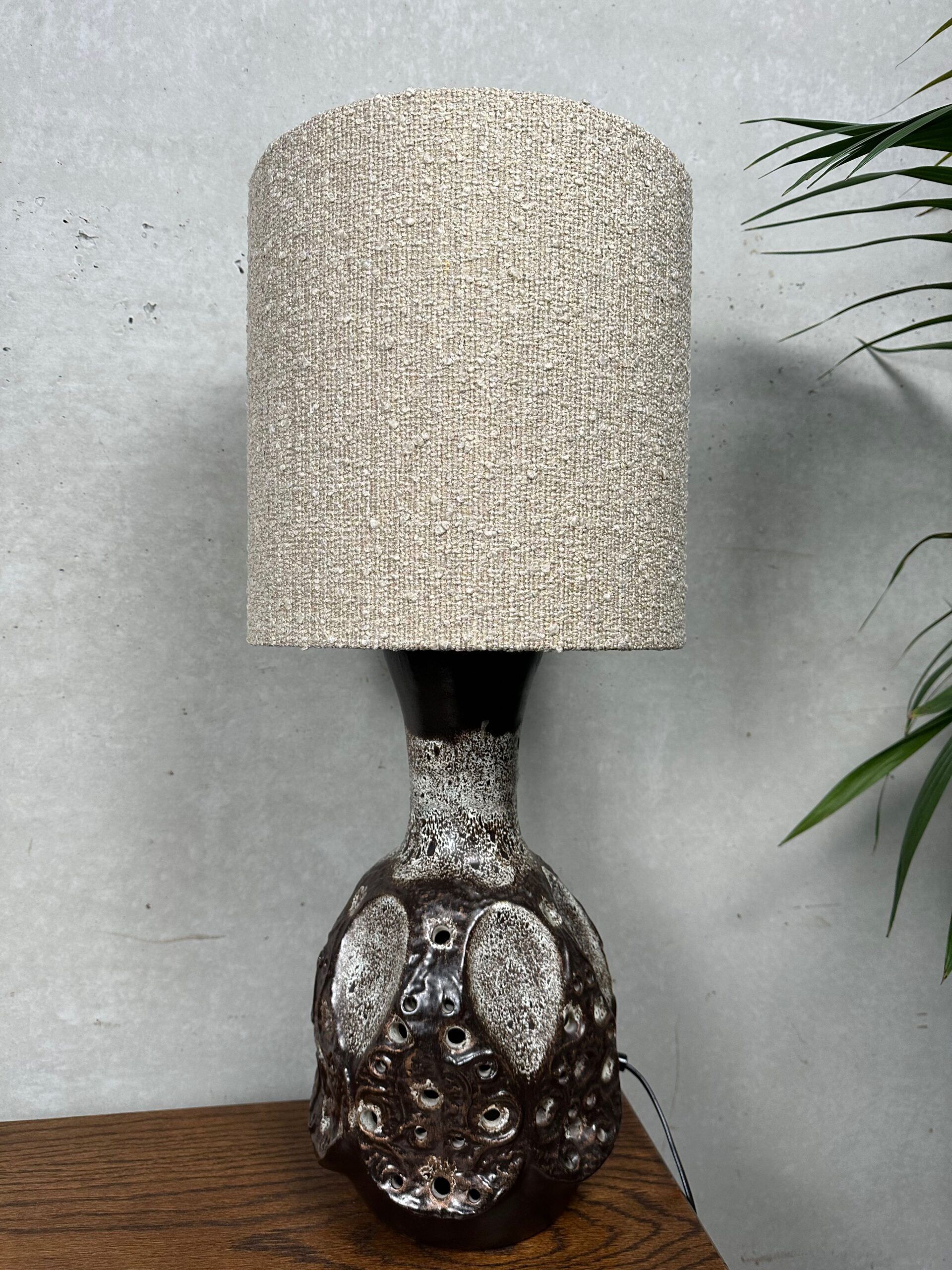 Vintage Fat Lava table lamp – ceramic