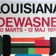 Affiche originale de Jean Dewasne, Louisiana Museum, 1974
