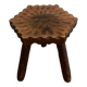 Brutalist tripod stool