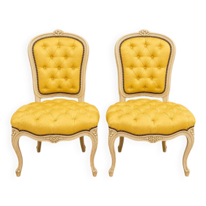 paire de chaises chauffeuses - louis